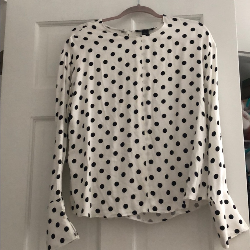 Something Navy blouse